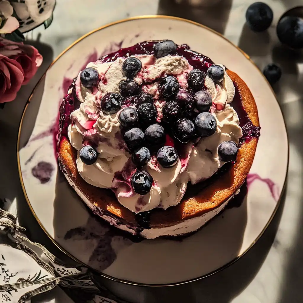 Blueberry Ricotta Pudding Cake – Sweet & Simple Treat