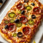 Hot Honey Garlic Flatbread Pizzas — Sweet, Spicy, and Bold!