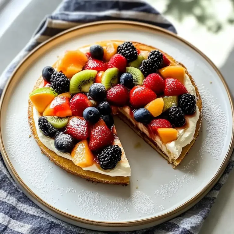 Fresh Summer Fruit Pizza: The Ultimate Crowd-Pleasing Dessert