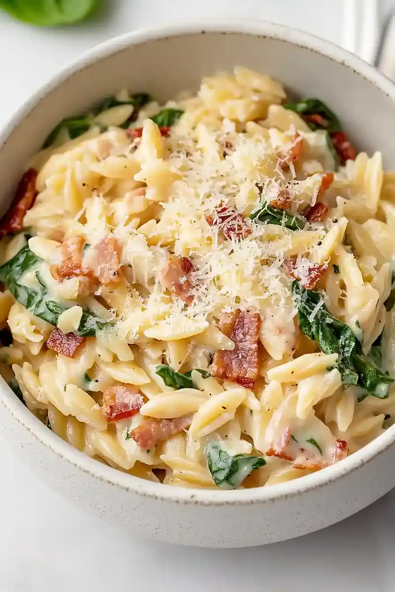 Smoky Bacon Orzo Salad — The Ultimate Crowd-Pleasing Side!