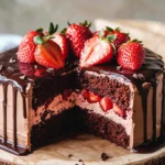 Decadent Chocolate Strawberry Cake — The Ultimate Dessert Duo
