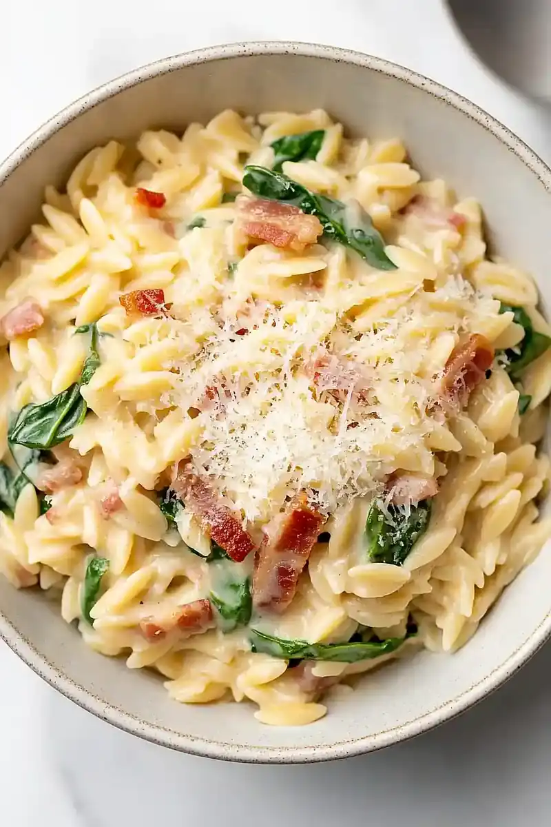 Smoky Bacon Orzo Salad — The Ultimate Crowd-Pleasing Side!