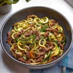 Savory Korean Beef Zucchini Noodles – Quick Low-Carb Delight