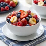 Festive 4th of July Fruit Salad — Red, White and Blue!