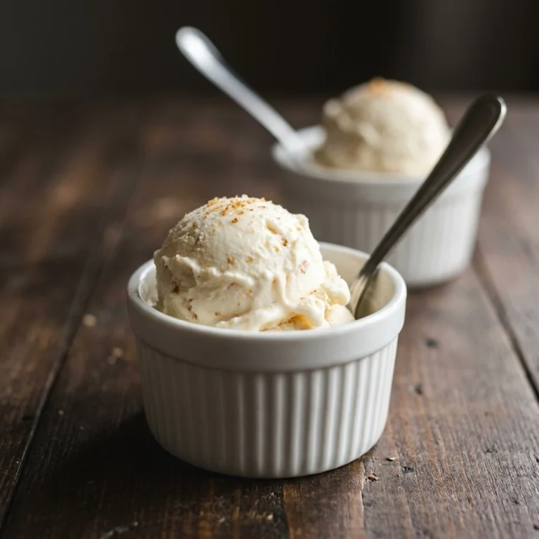 Protein-Packed Cottage Cheese Ice Cream: Brown Butter Vanilla Magic!