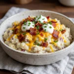 Creamy Loaded Potato Soup Crockpot Recipe: A 5-Ingredient Comfort Classic | Slow Cooker