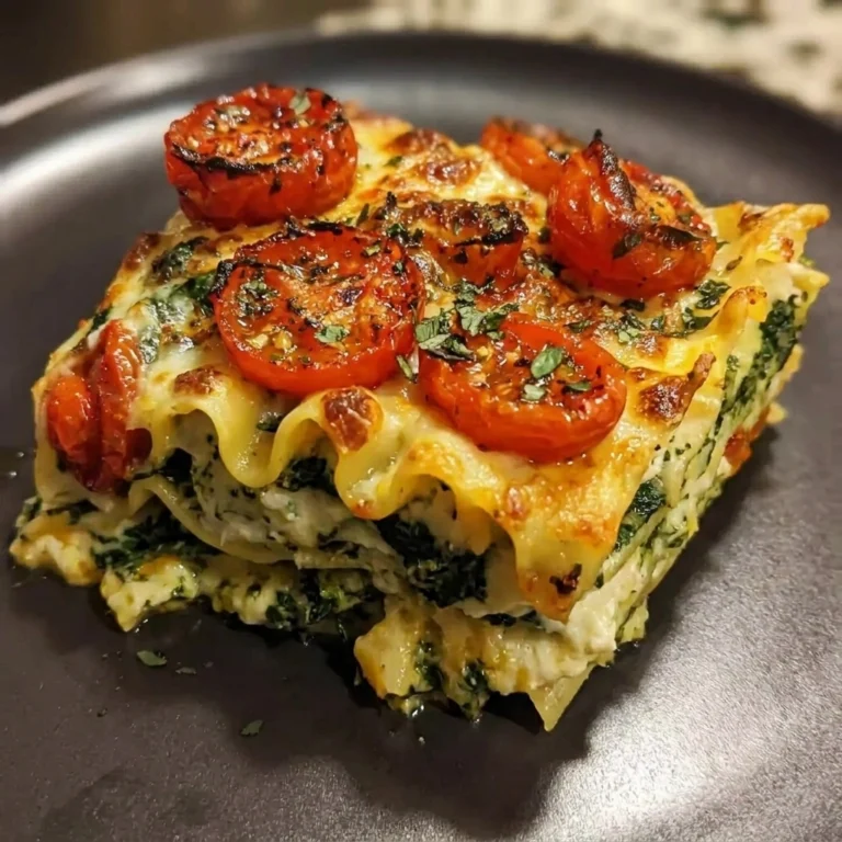 Cheesy Pesto Lasagna Ribbons — A Fresh Twist on Comfort!