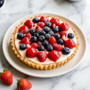 Red, White & Blue No-Bake Tartlets for July 4th!
