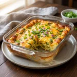 Flavorful Hatch Green Chili Breakfast Casserole Recipe Easy and Cheesy | Southwest Brunch