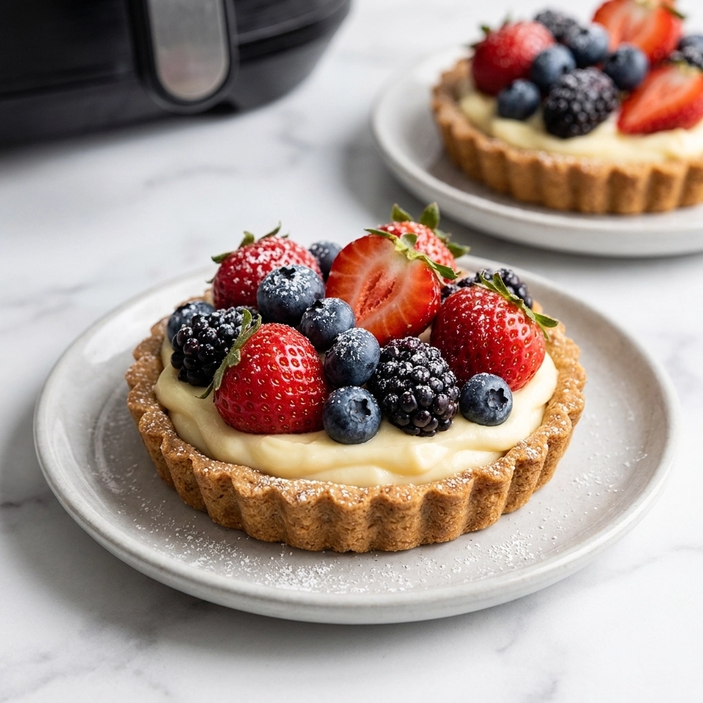 Red, White & Blue No-Bake Tartlets for July 4th!