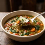 Hearty Italian Lentil Soup: A Comforting Classic | Easy Healthy Vegan Soup Recipe