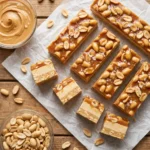 Decadent Salted Caramel Peanut Bars | Easy No-Bake Peanut Butter Dessert