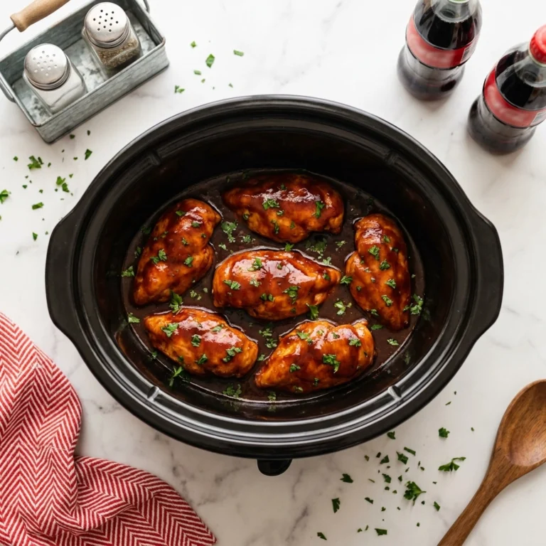 Slow Cooker Coca Cola Chicken: A Sweet and Savory Masterpiece | Easy Crockpot Dinner