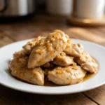 Easy Crockpot Crack Chicken Recipe | Creamy Slow Cooker Chicken Shredded Meal