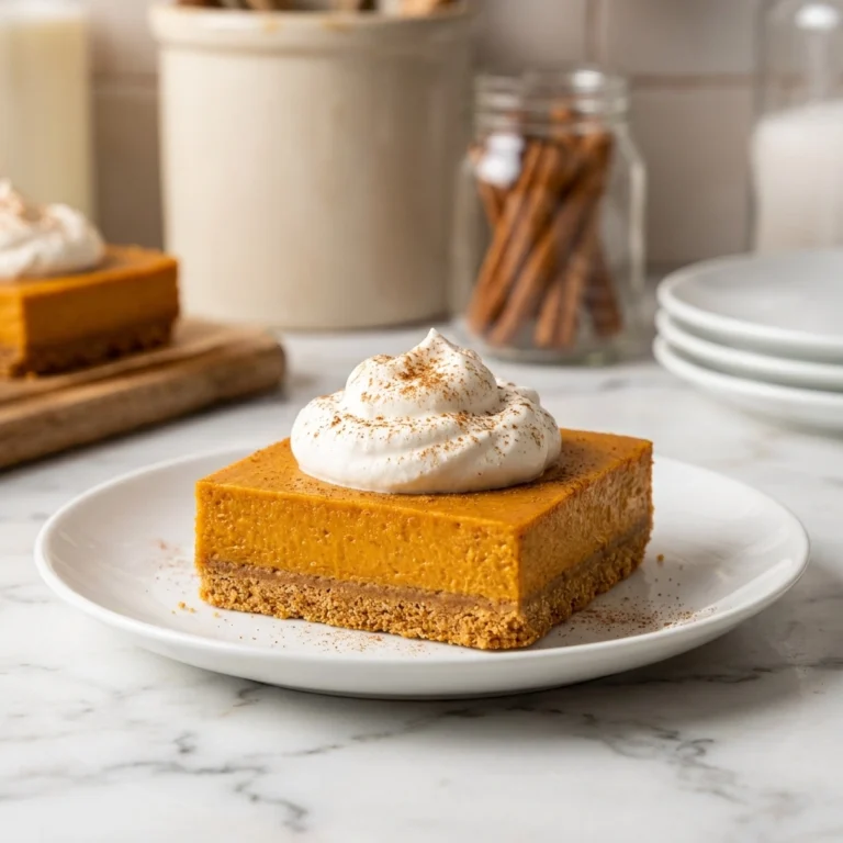 Easy-to-Love Pumpkin Pie Bars with a Buttery Crust | Fall Dessert Recipes
