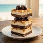 Decadent Fudgy Eggnog Bars with Eggnog Glaze | Easy Holiday Dessert Bars