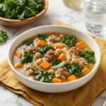 Ground Turkey Kale Sweet Potato Soup: A Nutritious Autumn Classic | Healthy Soup Recipes