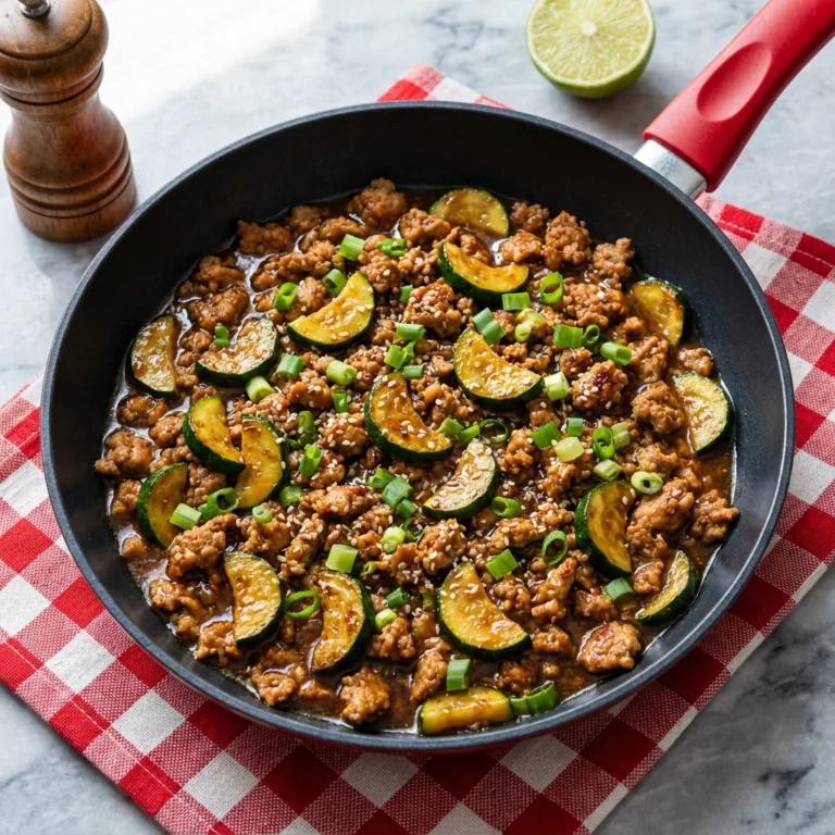 The Ultimate Ground Turkey and Zucchini Skillet | Healthy Weeknight Dinner Idea