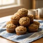Banana Zucchini Bread Muffins Recipe | Healthy Breakfast Muffins for Kids