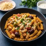 Cheesy Caprese Pesto Pasta Bake | Easy Italian Pasta Casserole Dinner