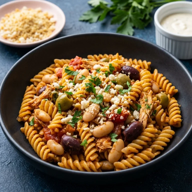 Cheesy Caprese Pesto Pasta Bake | Easy Italian Pasta Casserole Dinner