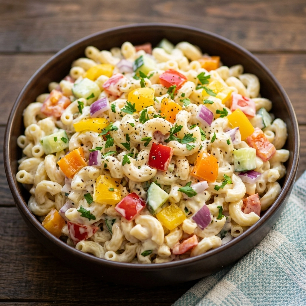 The Ultimate Fresh & Flavorful Pasta Salad | Easy Summer Pasta Salad Recipe