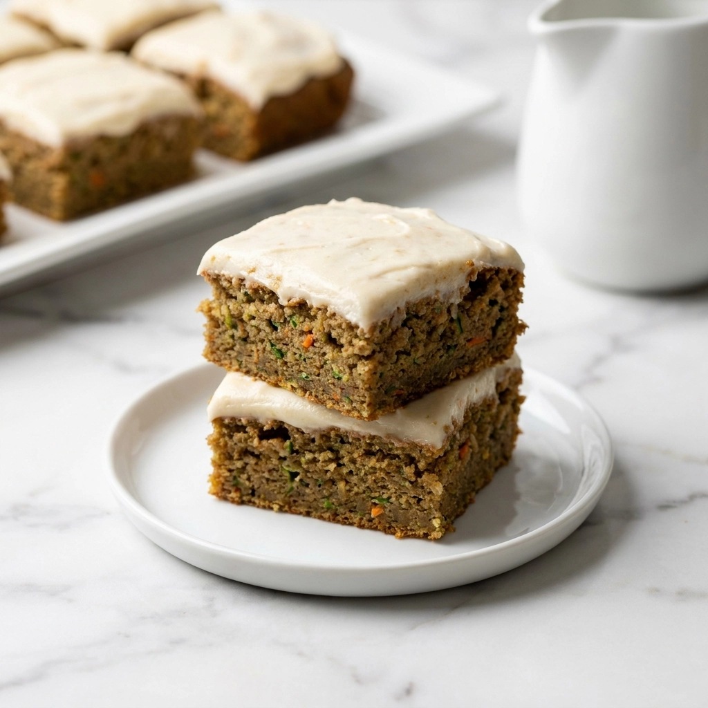Irresistible Peanut Butter Zucchini Squares: The Ultimate Veggie Treat | Healthy Snack