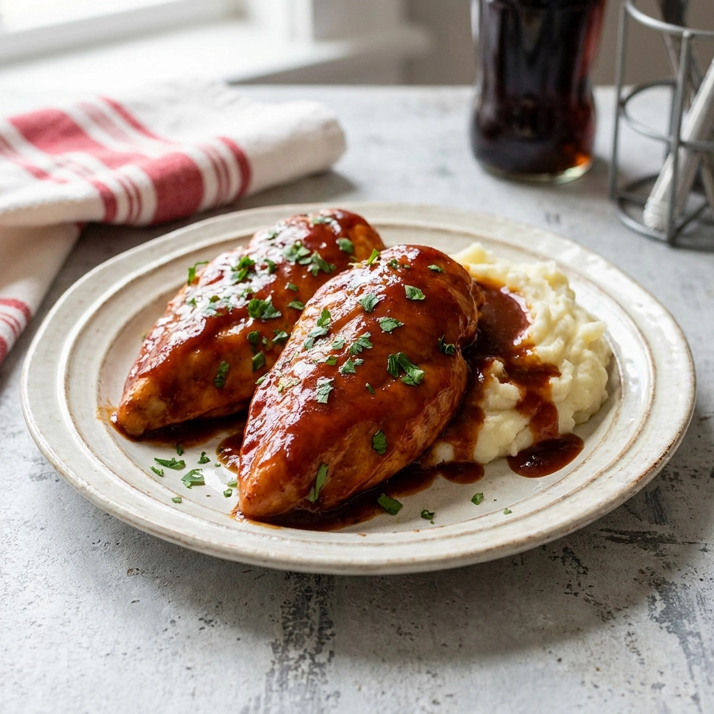 Slow Cooker Coca Cola Chicken: A Sweet and Savory Masterpiece | Easy Crockpot Dinner