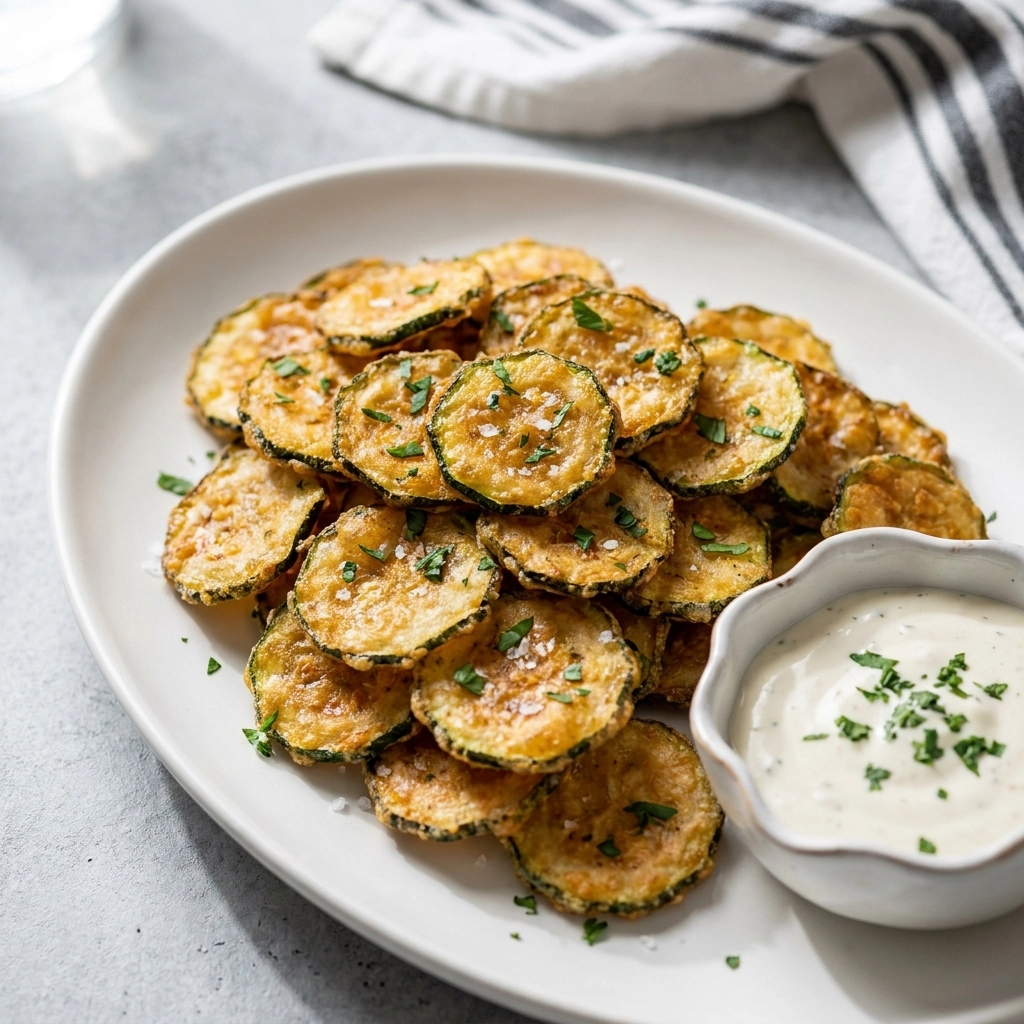 The Ultimate Guide to Crispy Fried Zucchini Chips | Easy Healthy Appetizer Recipe