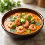 Creamy Spicy Jalapeño Shrimp Soup Recipe | Easy Spicy Seafood Soup