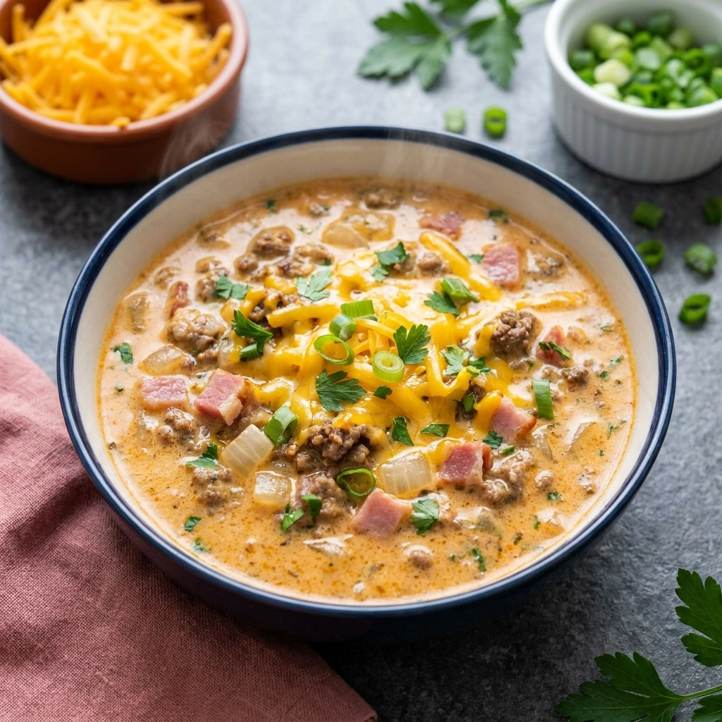 The Ultimate Keto Cheeseburger Soup | Easy Low Carb Comfort Food Dinner