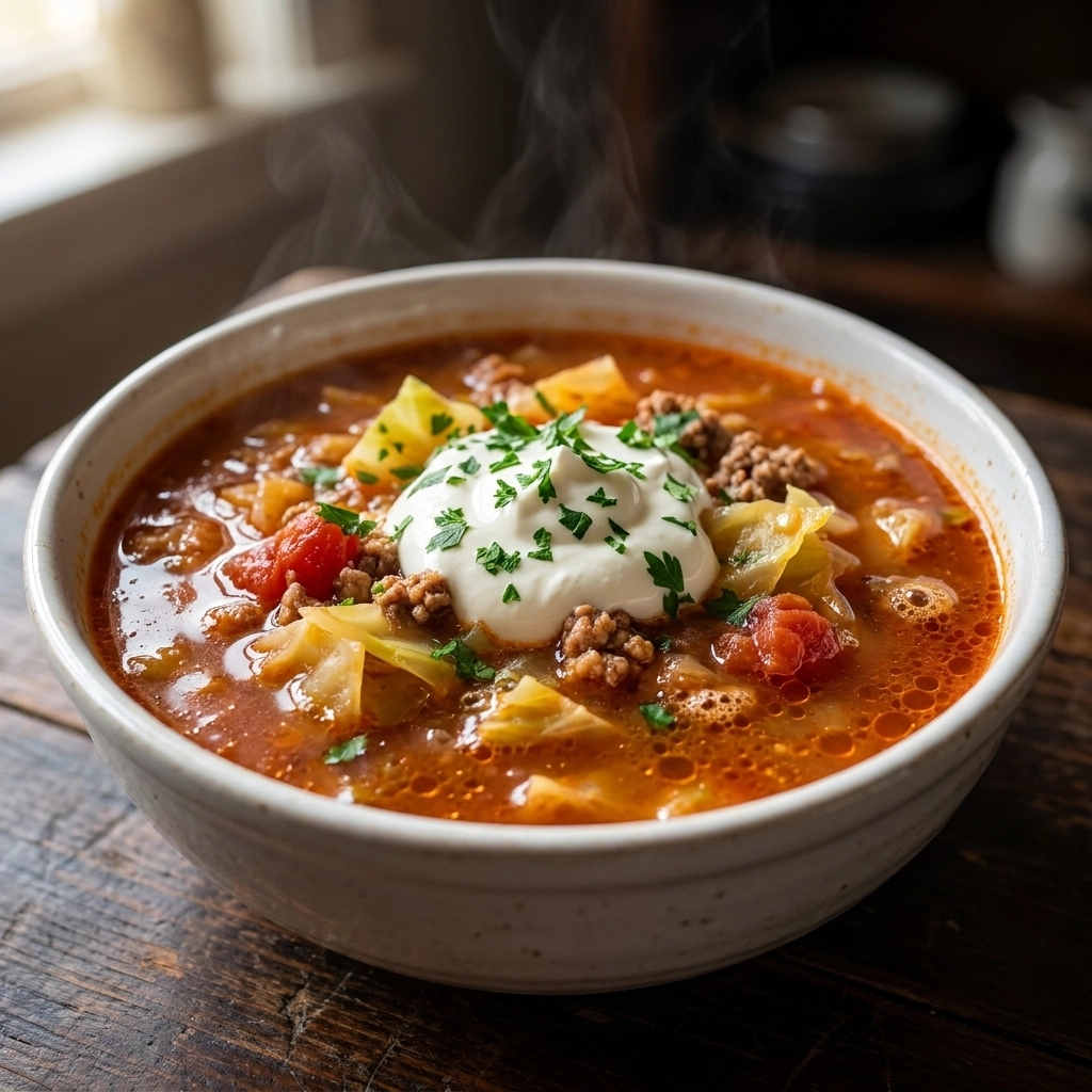 Deconstructed Golumpki Soup: A Hearty Polish Comfort Classic | Easy Polish Soup Recipe