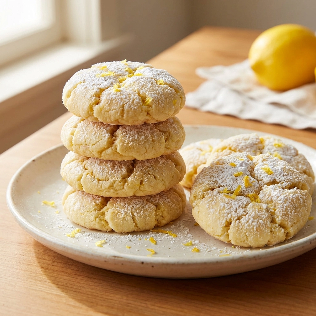 Easy Lemon Cake Mix Cookies with Zesty Glaze | Quick Lemon Dessert Recipe