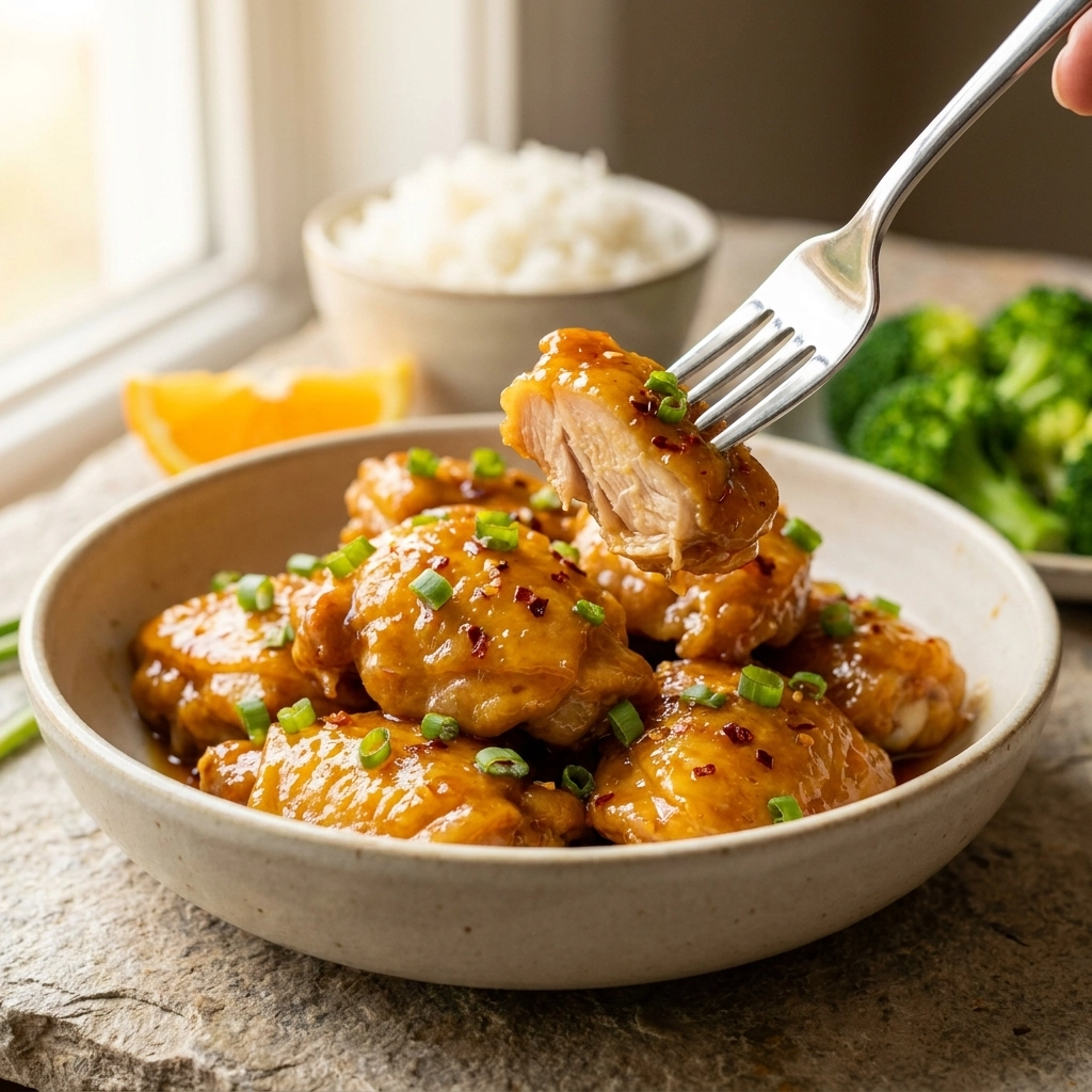 Baked Orange Chicken Sheet Pan Dinner | Easy Healthy Weeknight Meal Prep