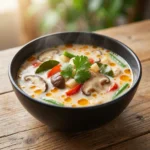 Creamy Tom Kha Gai Soup: Authentic Thai Flavors at Home | Easy Thai Coconut Soup