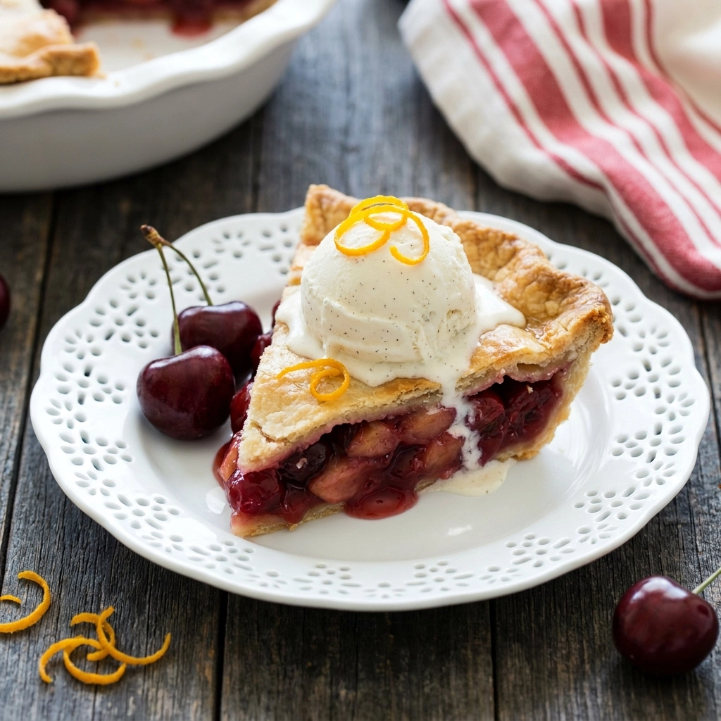 Ultimate Cherry Apple Pie with a Flaky Golden Crust | Best Fruit Pie Recipe