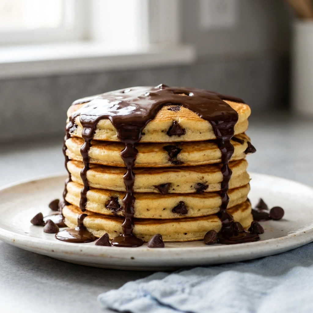 The Ultimate Fluffy Chocolate Chip Pancakes Recipe | Best Breakfast Brunch Ideas