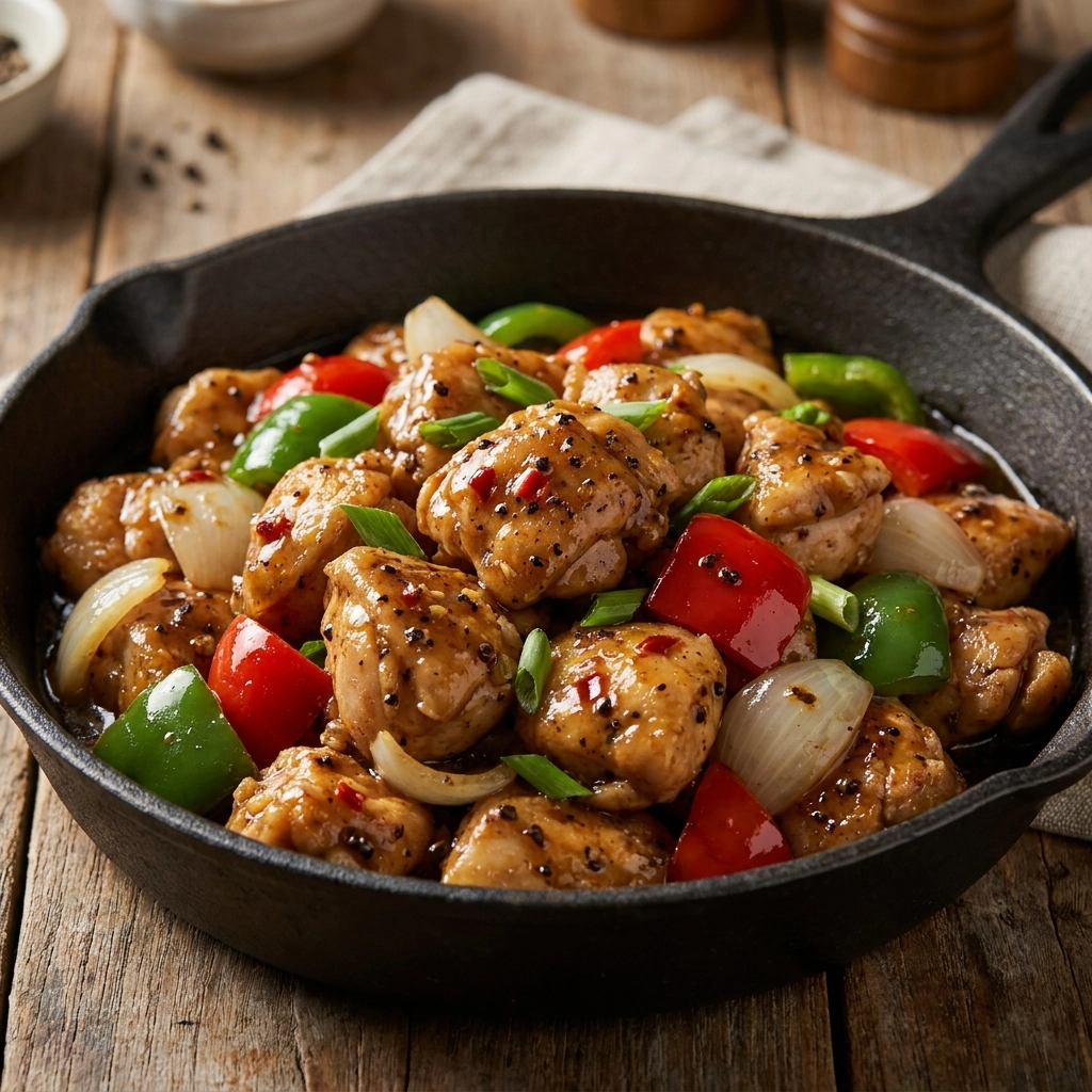 Copycat Panda Express Black Pepper Chicken Recipe | Easy Chinese takeout at home