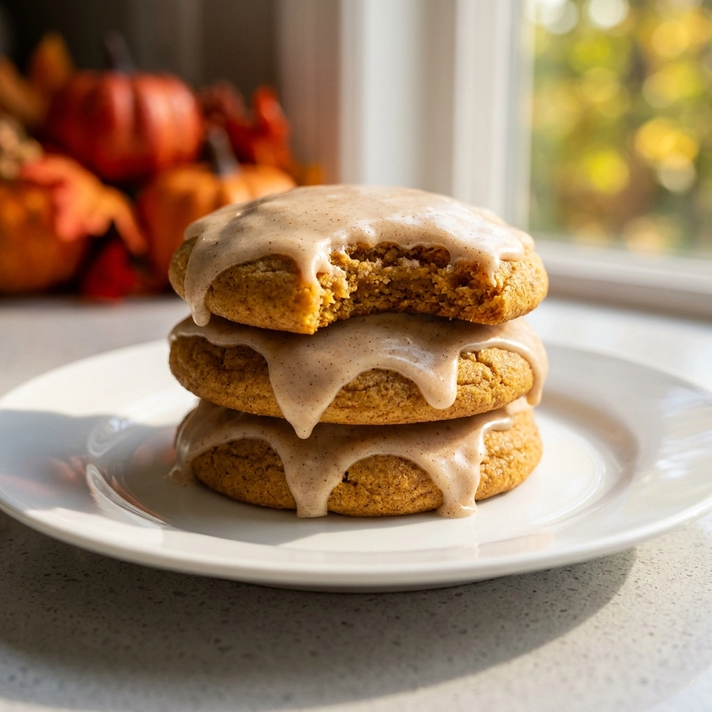 Ultimate Easy Pumpkin Snickerdoodle Cookies with Icing | Fall Dessert Recipes