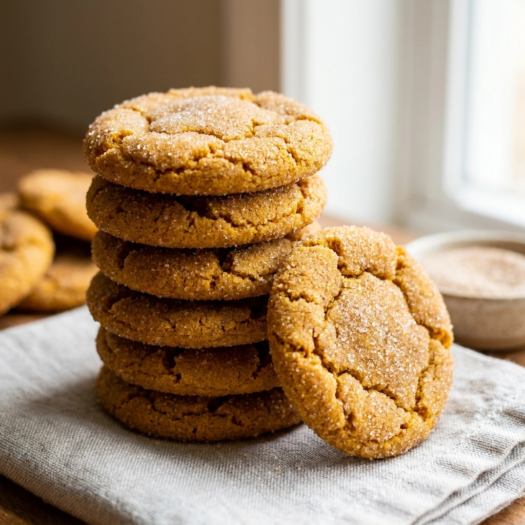 Soft Batch Pumpkin Sugar Cookies | Easy Fall Baking Recipe