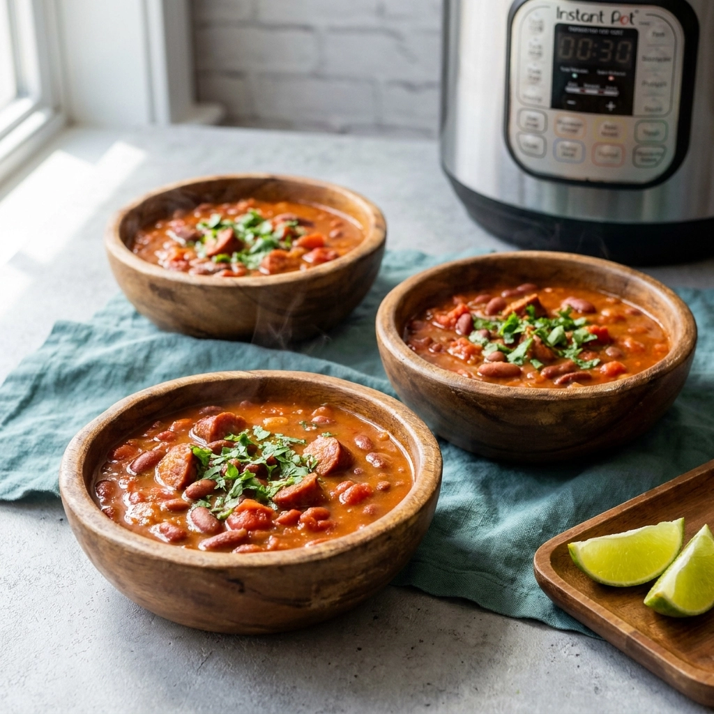 Borracho Beans (Slow Cooker Or Instant Pot) | Easy Mexican Drunk Beans Recipe