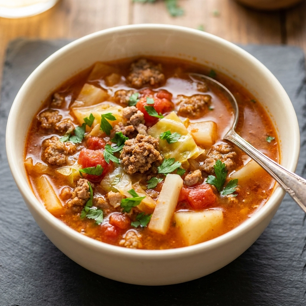 Deconstructed Golumpki Soup: A Hearty Polish Comfort Classic | Easy Polish Soup Recipe