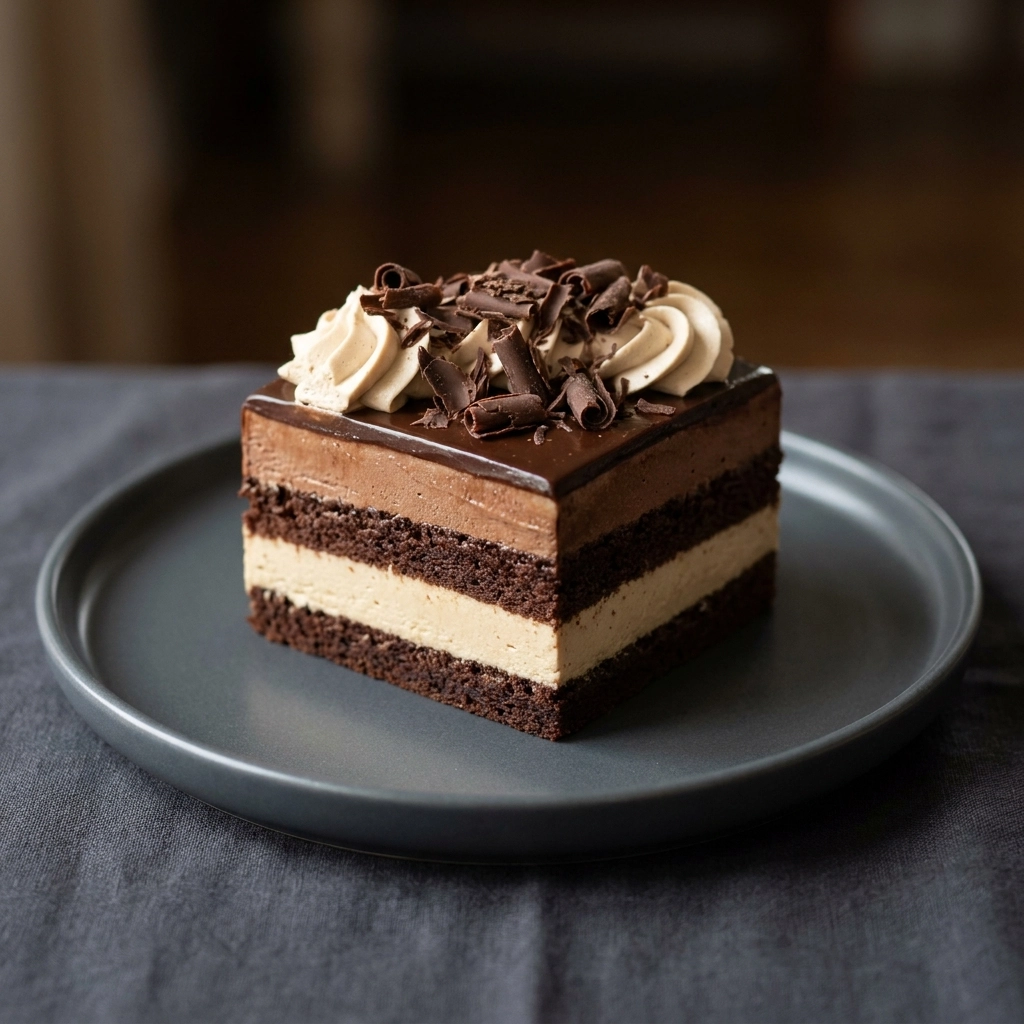 Decadent Triple Chocolate Mousse Cake | Easy No-Bake Chocolate Dessert Recipe