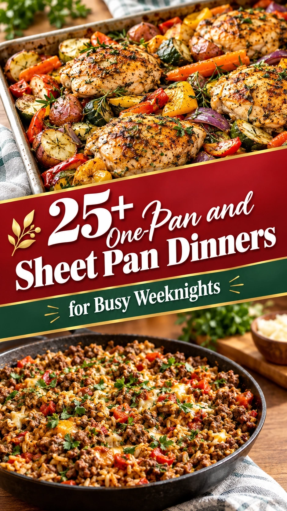 25+ One-Pan and Sheet Pan Dinners for Busy Weeknights recipe
