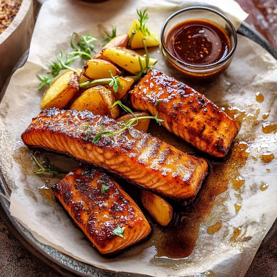 Hot Honey Grilled Salmon Recipe – Sweet & Spicy Dinner recipe