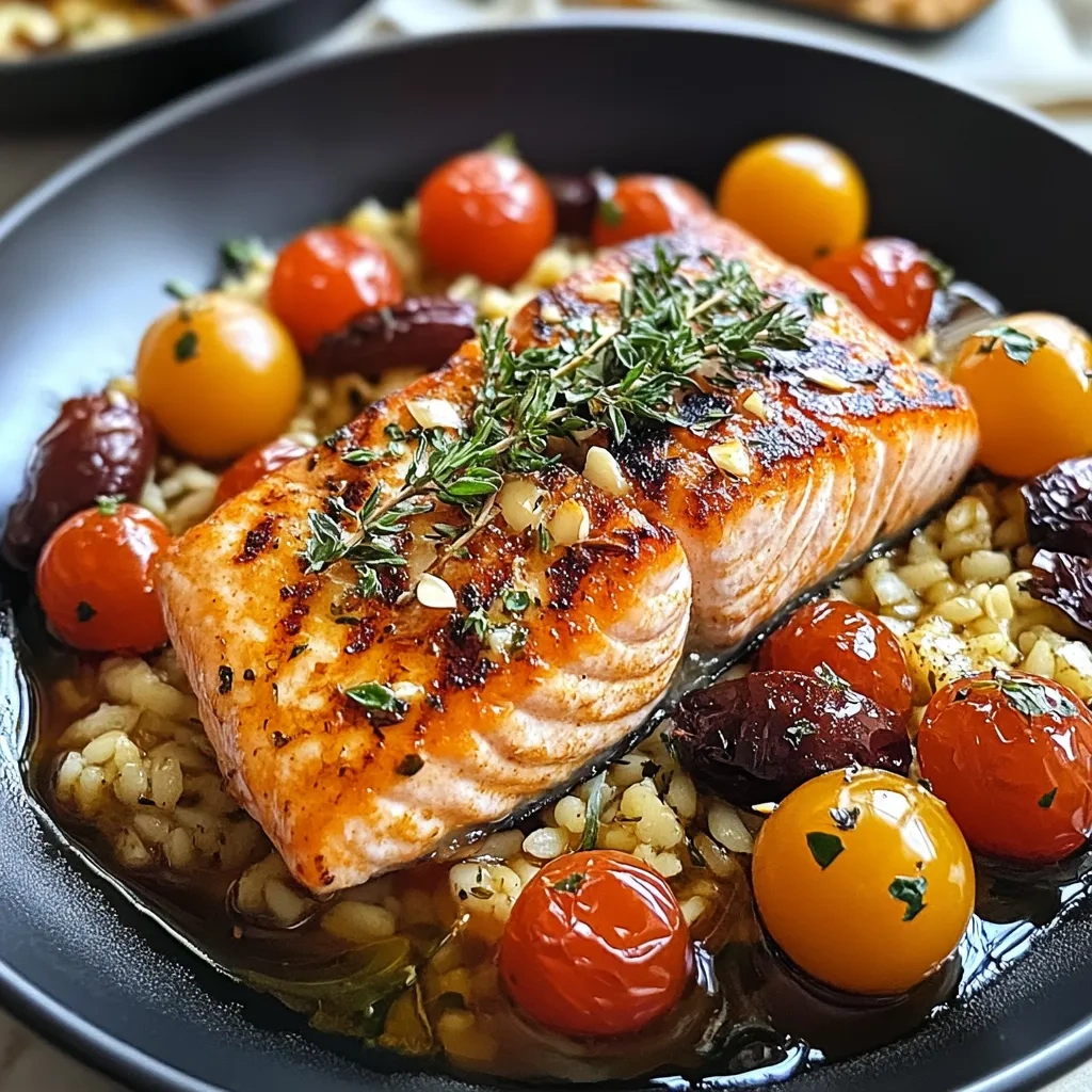 Mediterranean Salmon: Flaky & Fresh in 30 Minutes recipe