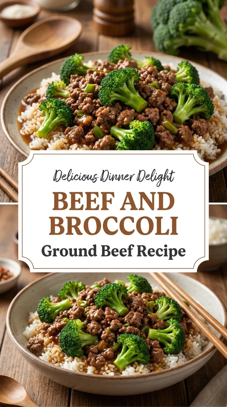 Ground Beef and Broccoli: A Delicious Dinner Delight | Easy Beef Stir Fry Recipe recipe