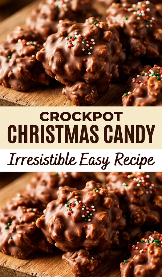 Irresistible Easy Crockpot Christmas Candy Recipe for the Holidays | Slow Cooker Candy recipe